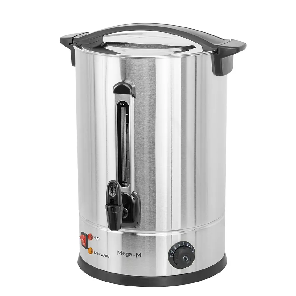 Mega-M Bollitore Acqua Professionale 20L 2800W Acciaio