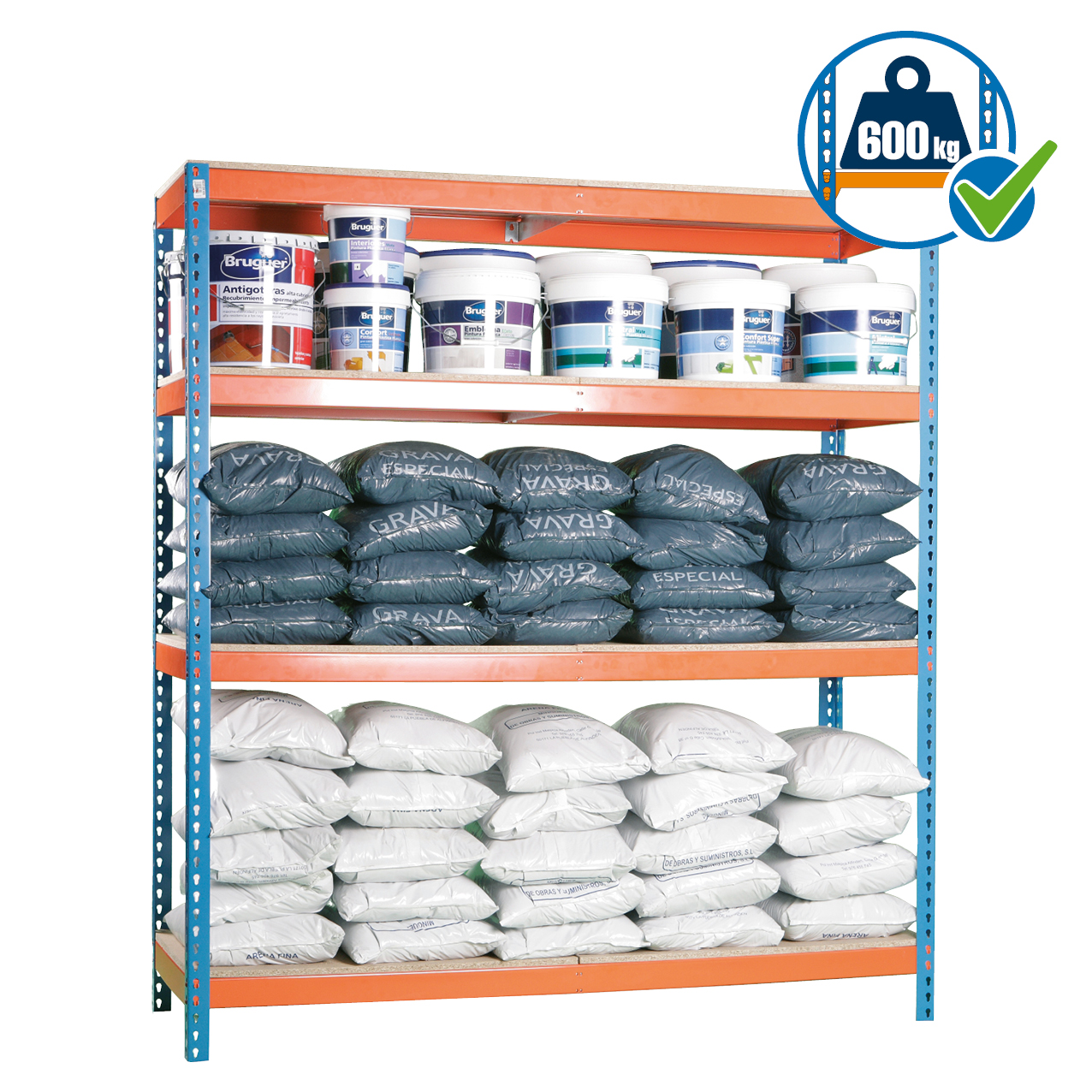 Simonrack SimonForte 4 scaffale 4 ripiani truciolato