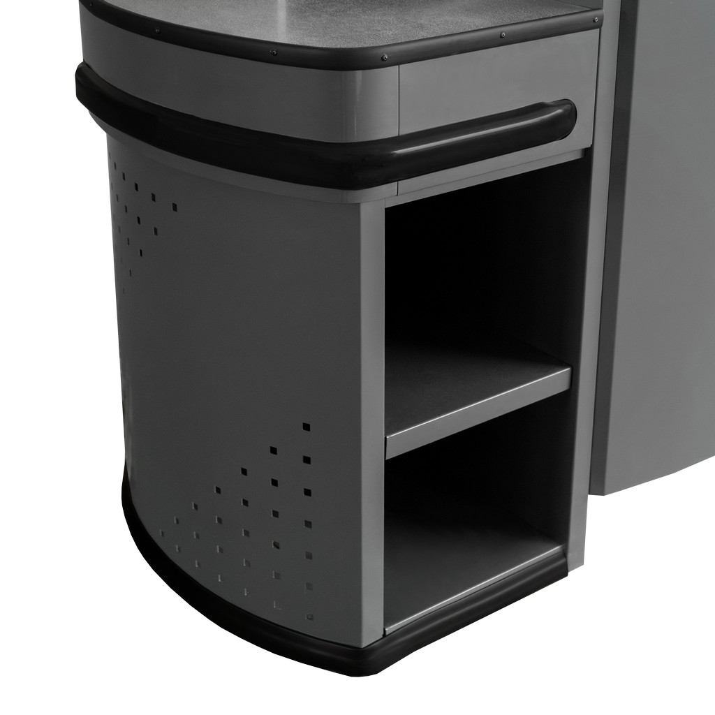 DK Mini BKD-1470 banco cassa 147 cm grafite sinistra