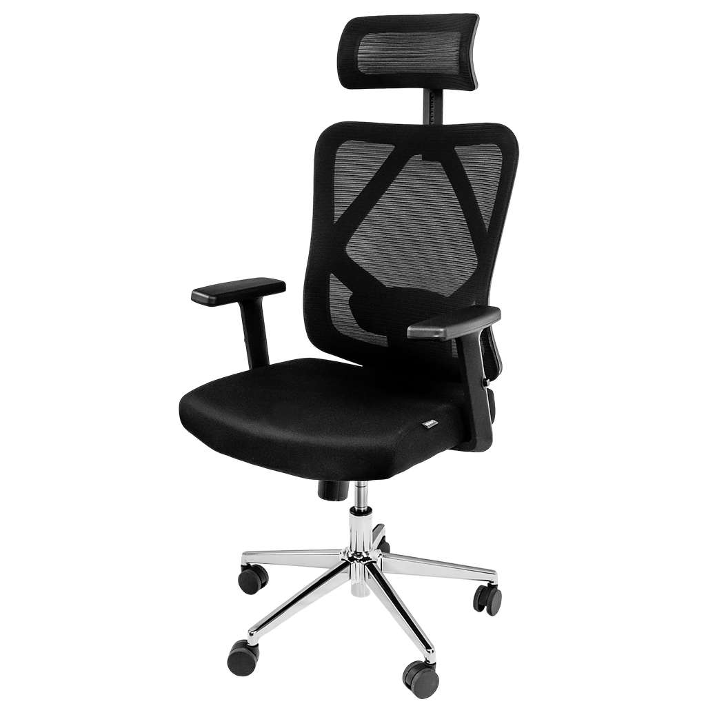 Furvero Eclipse BM/A3D/L3D/H2D sedia ufficio nera