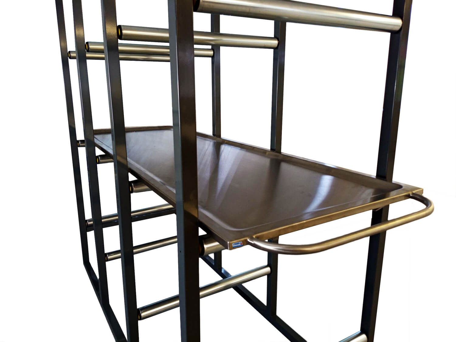 Craven scaffalatura obitorio inox rulli scorrevoli