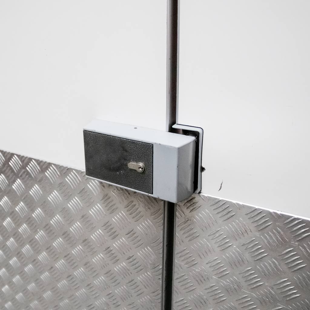 Porta cella frigorifera doppia battente 180x200 cm bianca