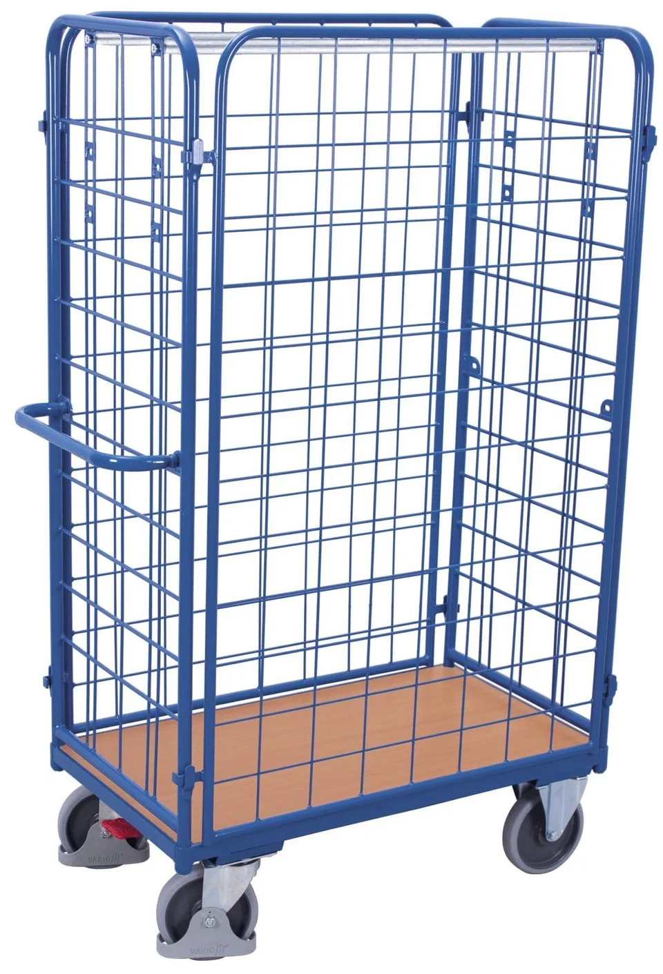Variofit VF 500405 roll container blu 4 pareti portata 400 kg