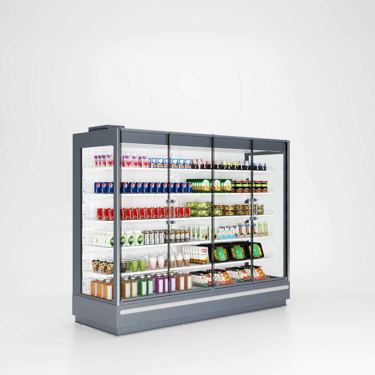 ES System Hercules RCH 86.206 2.5 D banco frigo 250 cm porte