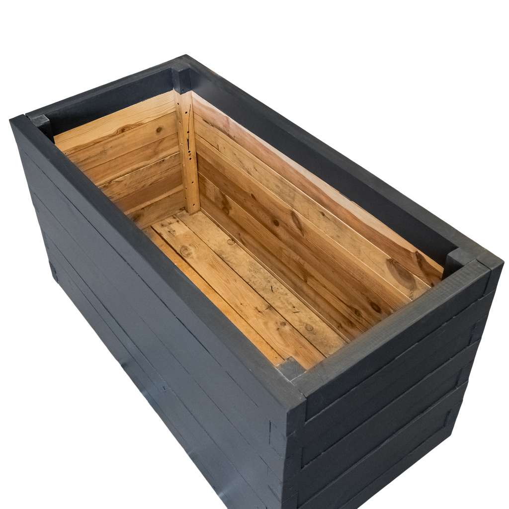 Mega-M Fioriera Legno 120x60x74 cm Antracite