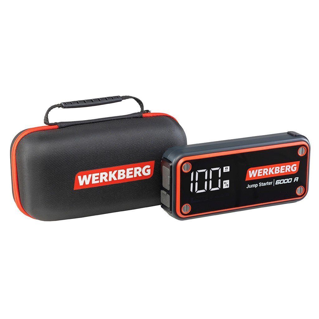 Werkberg AL009 avviatore batteria 36000mAh 6000A