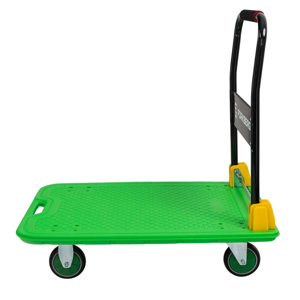 Forkberg carrello piattaforma pieghevole verde portata 400 kg