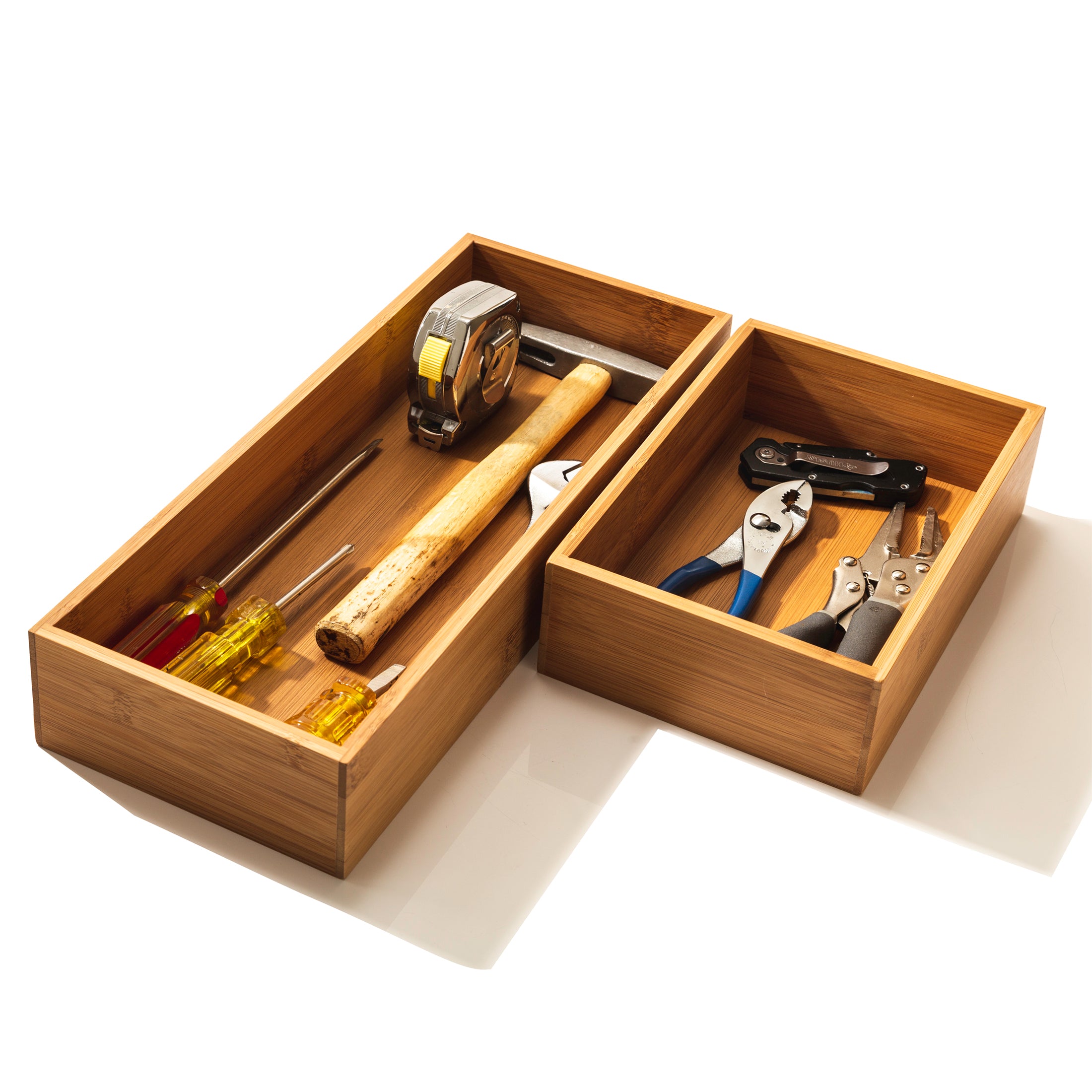 Seville Classics set organizer cassetti bambù 10 pezzi cucina
