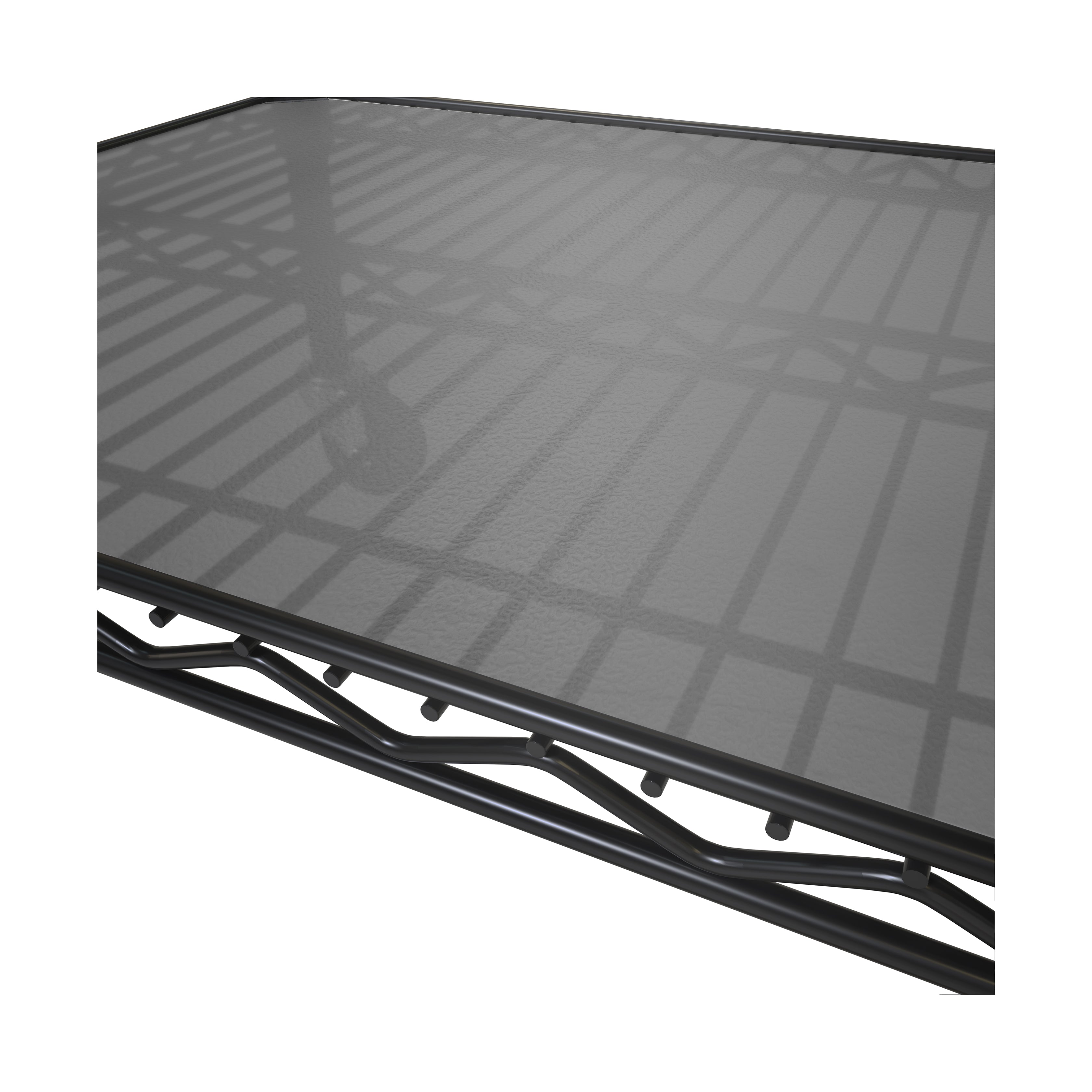 Seville Classics UltraDurable scaffale grafite 6 ripiani 48x18