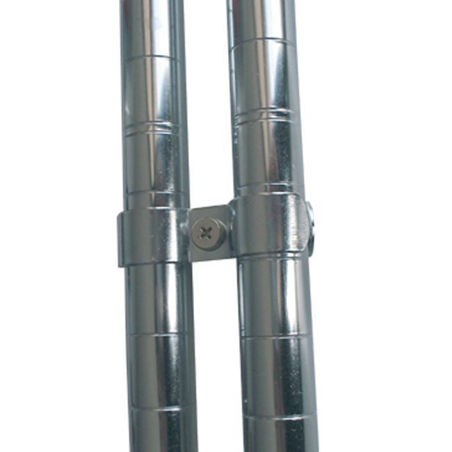 Agosistem Bloccamontanti Cromato per Tubi D 25 mm