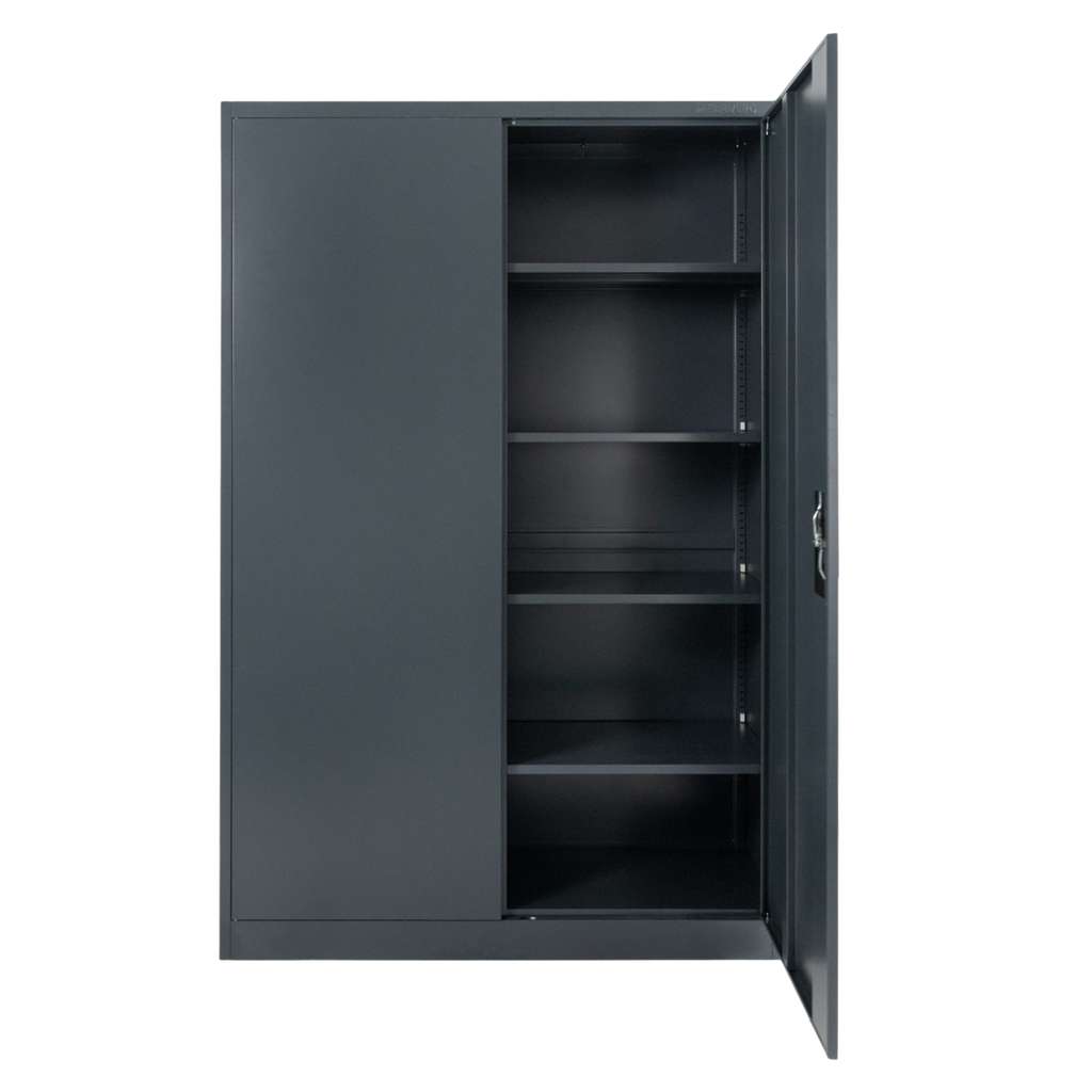 FURVERO W-102 armadio ufficio metallo 120x40x185 grafite