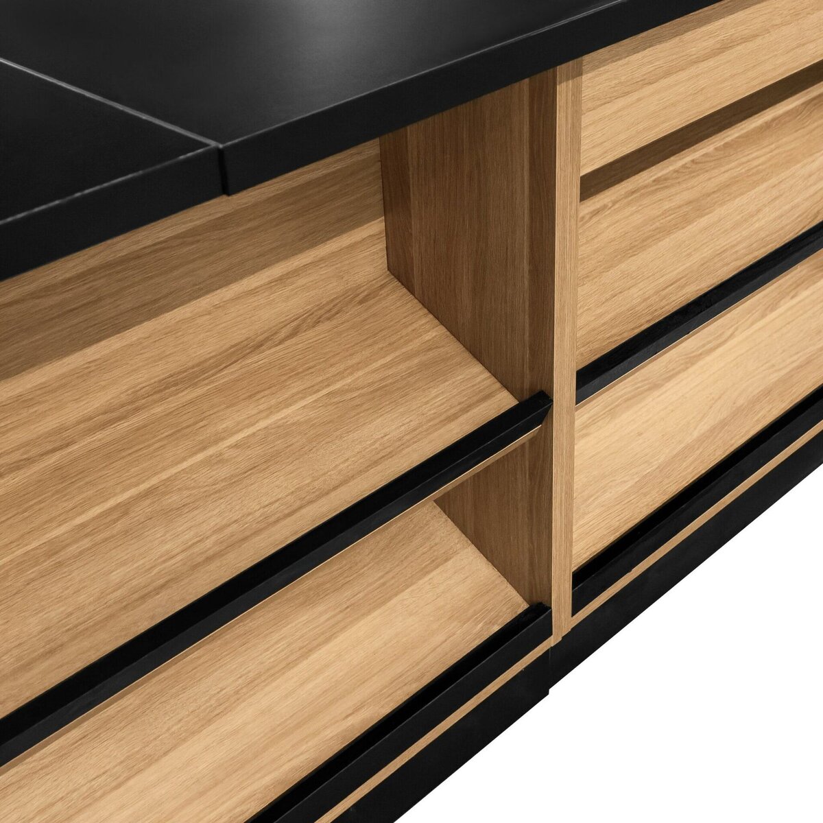Mega-M 360x60x87 banco vendita rovere americano a L