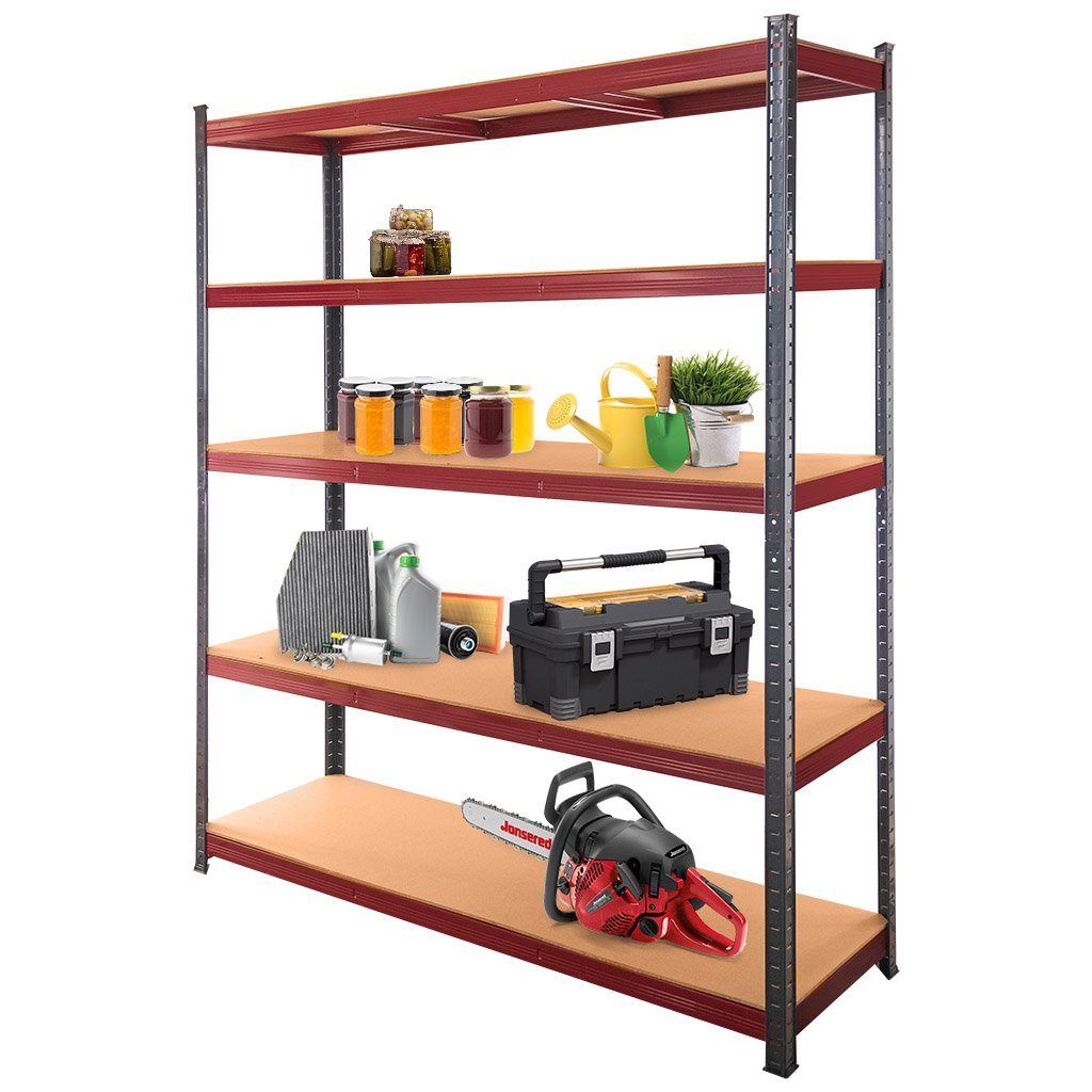 Mega-M Basic Plus scaffale 5 ripiani 180x150x45 275 kg