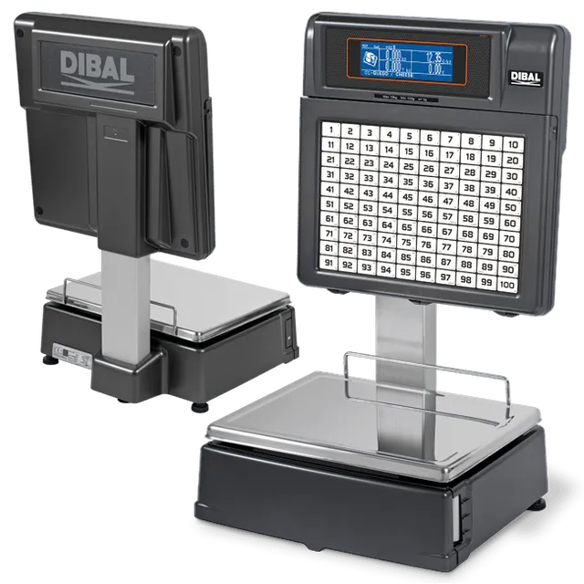Dibal D-545SS bilancia etichettatrice self-service 15 kg