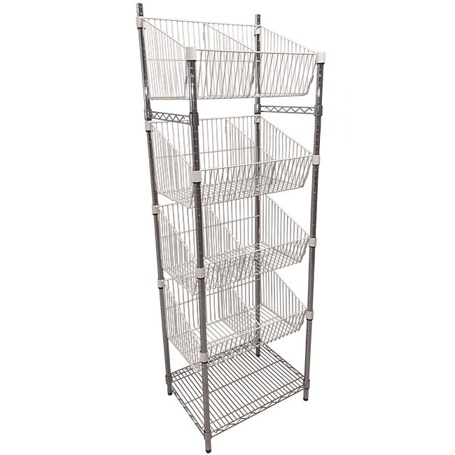 Agosistem Kit base + 4 ceste bocca lupo 60x45 cm