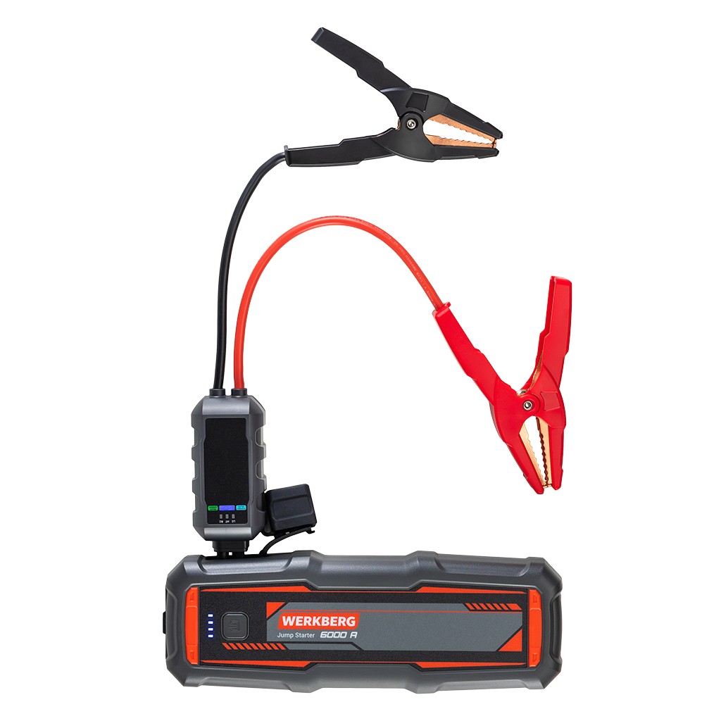 Werkberg AL012 avviatore emergenza 26000 mAh 6000A