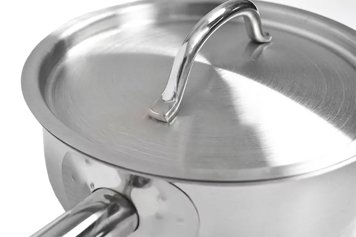 Mega-M 28x16 cm casseruola inox 9,8 litri con coperchio