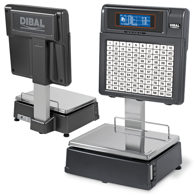 Dibal D-545SS bilancia etichettatrice self-service 15 kg