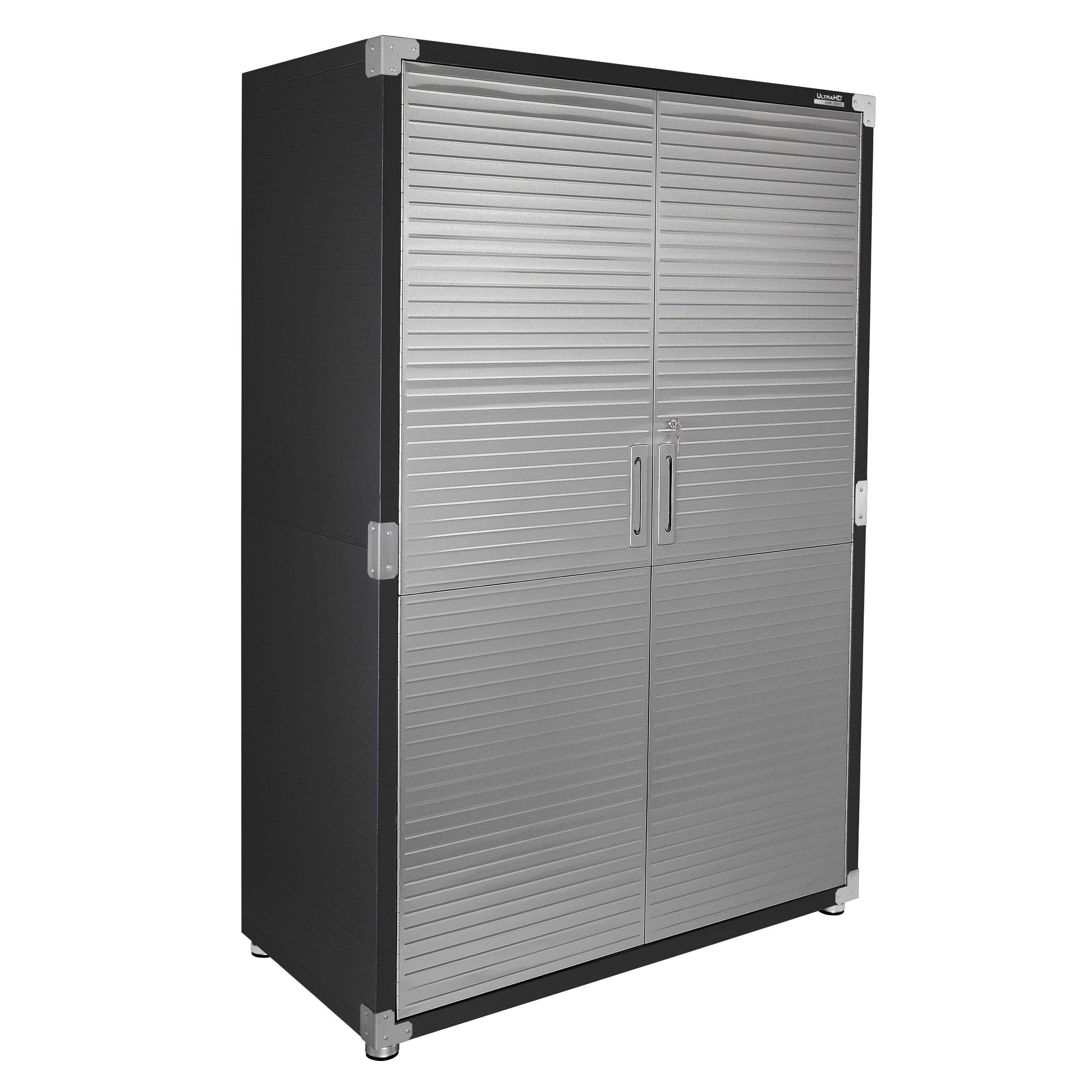 Seville Classics UltraHD Armadio Metallo 2 Pezzi Granite