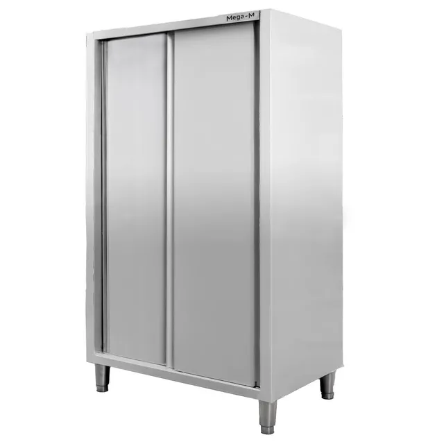 Mega-M Armadio Gastronomico Inox 100x60x180 2 Ante