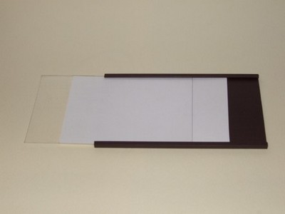 DR Scaffalature Tipo C etichette magnetiche con cartoncino e PVC