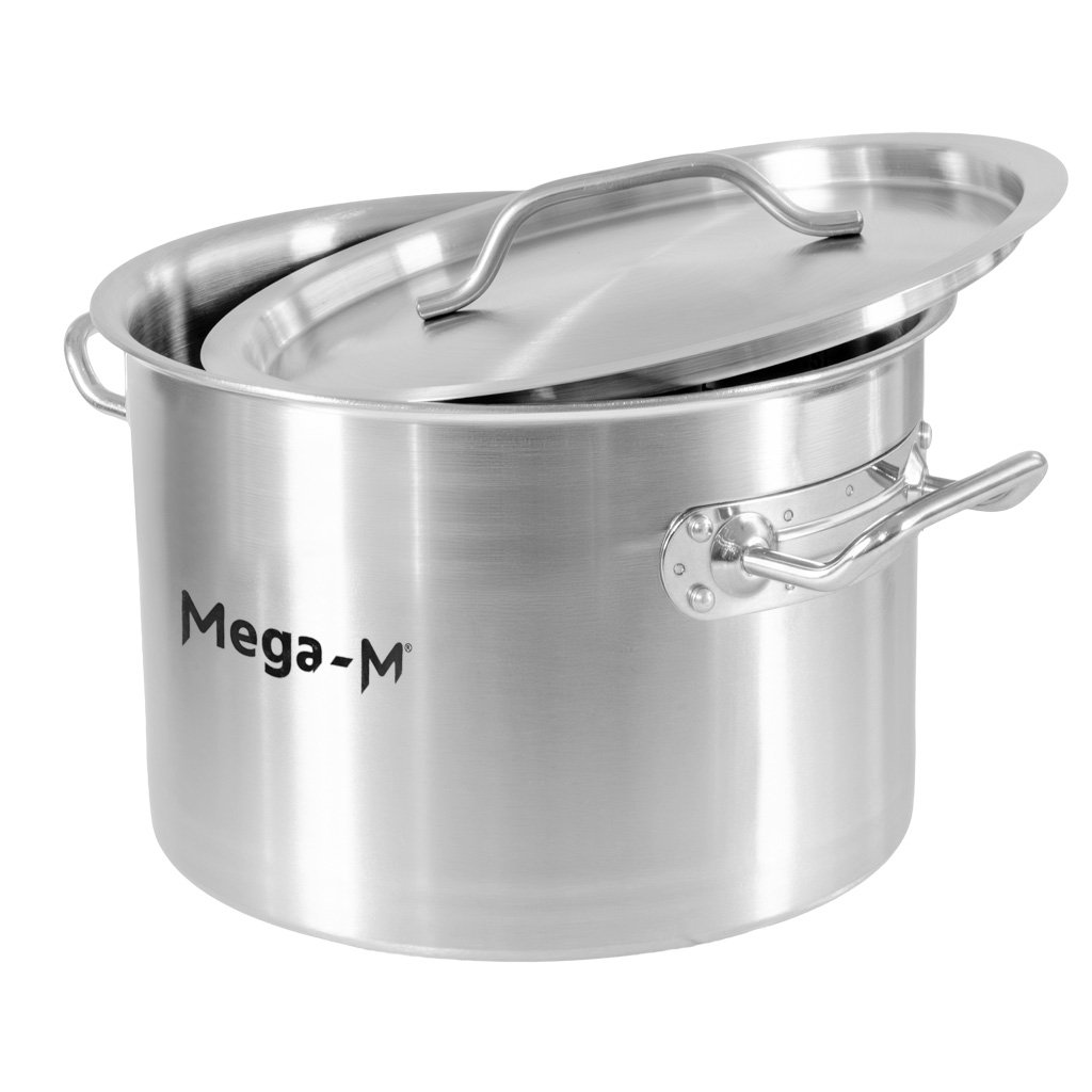 Mega-M Standard pentola bassa inox 8 L 28x13 cm