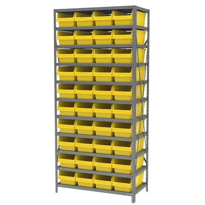 Akro-Mils AS1879088 Scaffalatura 11 Ripiani con 40 Box