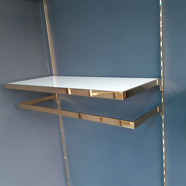 Agosistem Slim Oro cornice 60x40 cm reggipiano oro