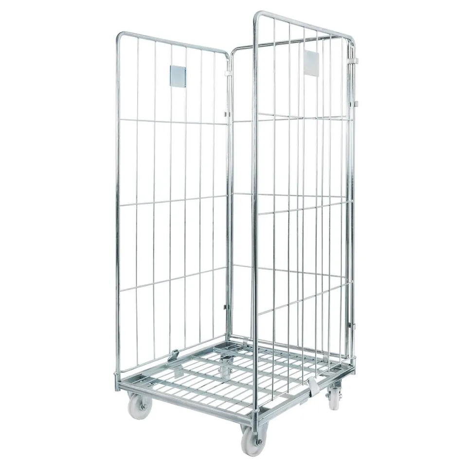 Mega-M Universal roll container 3 pareti zincato 500 kg