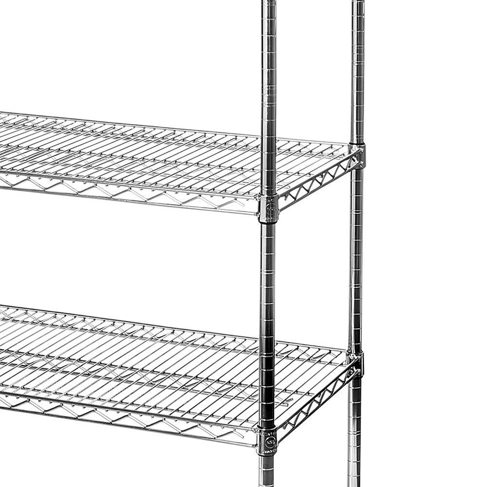Seville Classics UltraDurable Scaffale Acciaio 6 Ripiani 122x46