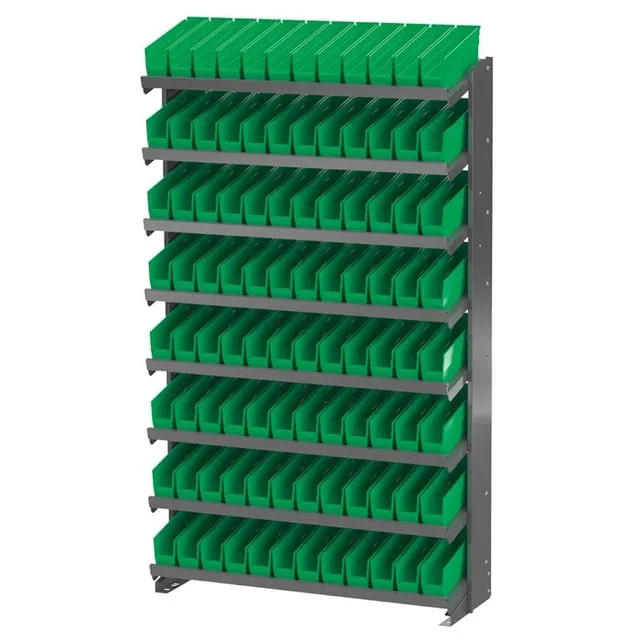 Akro-Mils APRS110 scaffale portabin monofrontale 60"