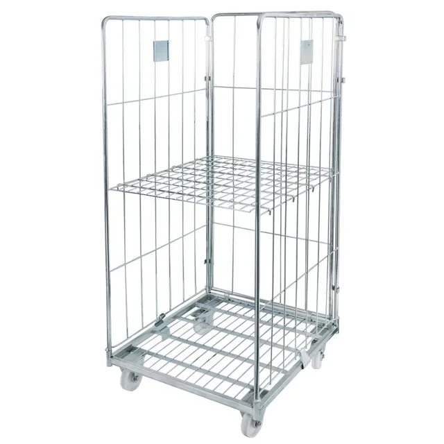 Mega-M Universal roll container 3 pareti zincato