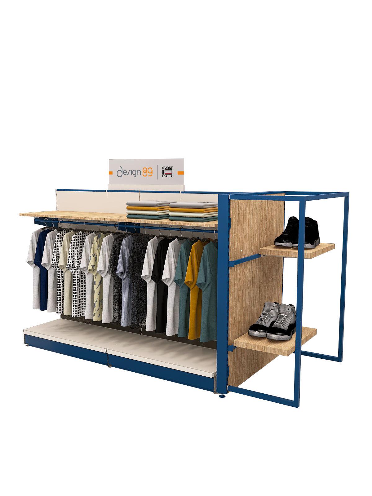 Design89 Moduli Focus accessorio scaffalatura metallo
