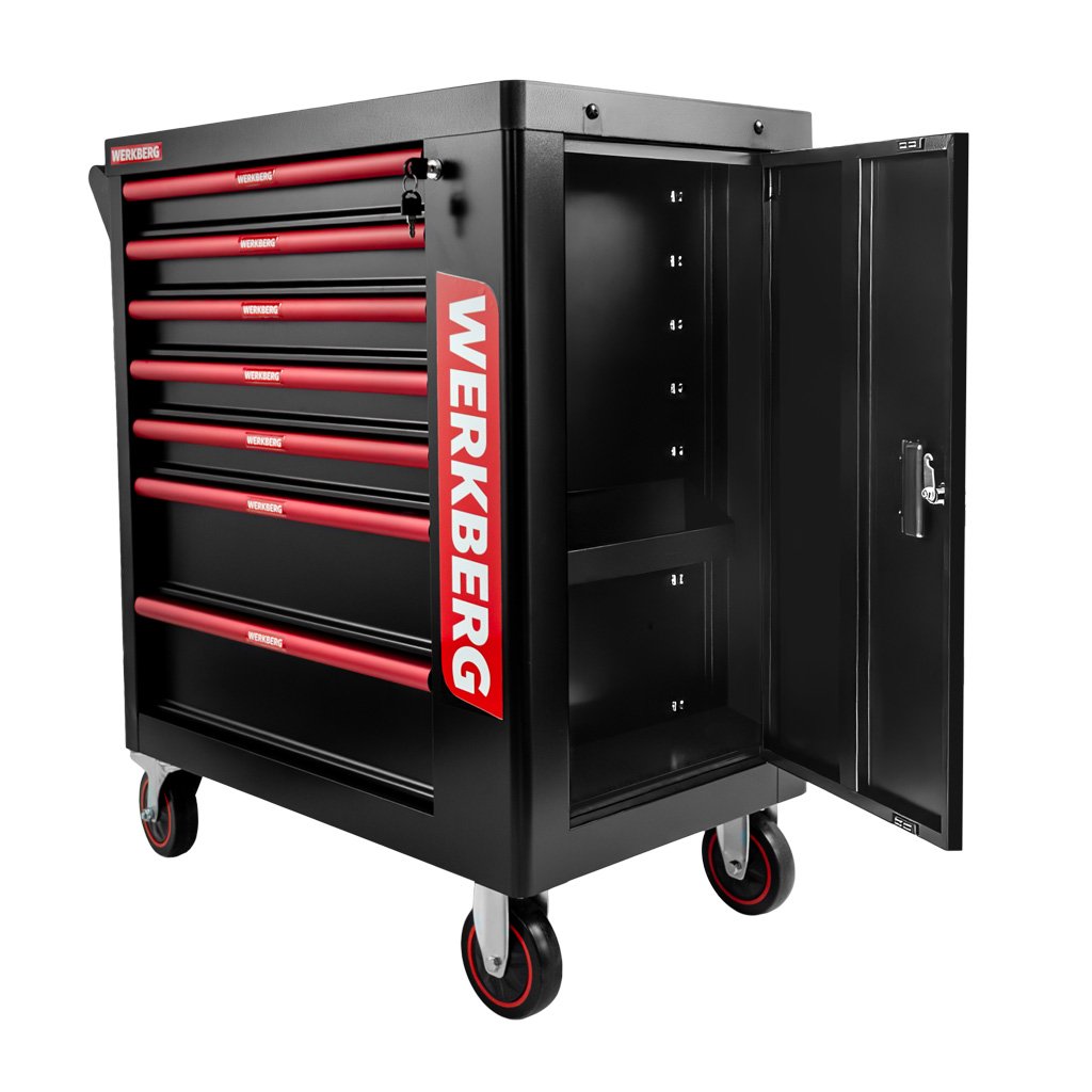 Werkberg Pro carrello portautensili 7 cassetti senza utensili