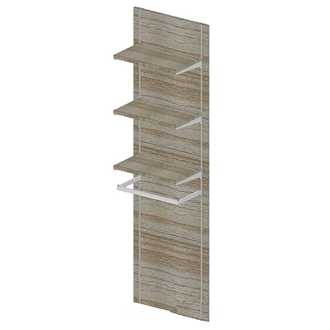 Agosistem Sistema 58 Kit 01 parete attrezzata L 70 cm legno
