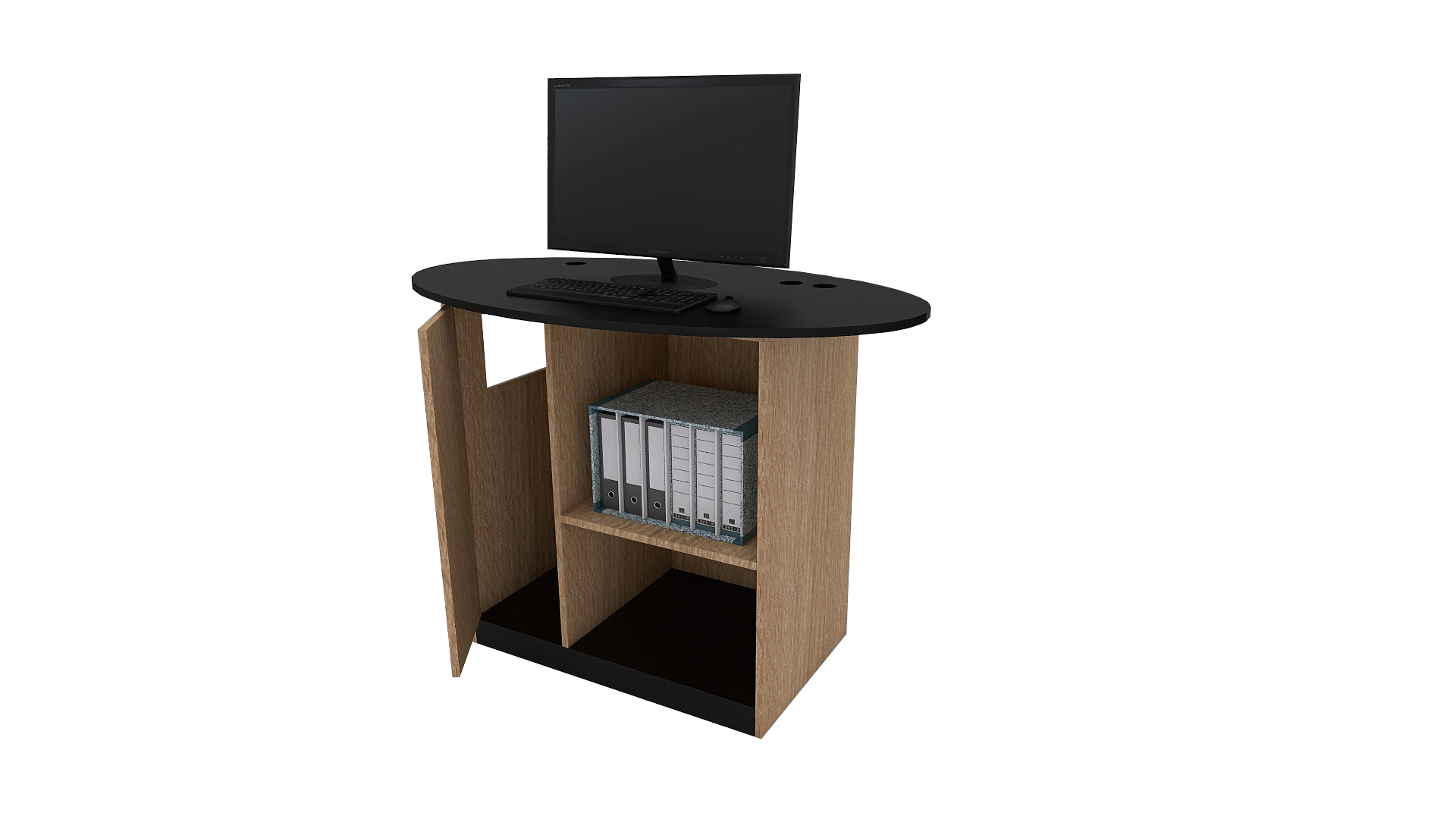 Design89 punto informazione per uffici e clienti