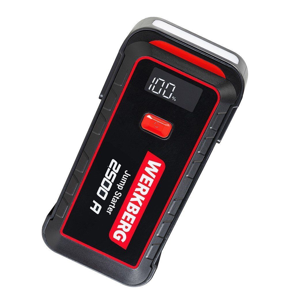 Werkberg AL004 avviatore batteria 25800mAh 2500A 12V