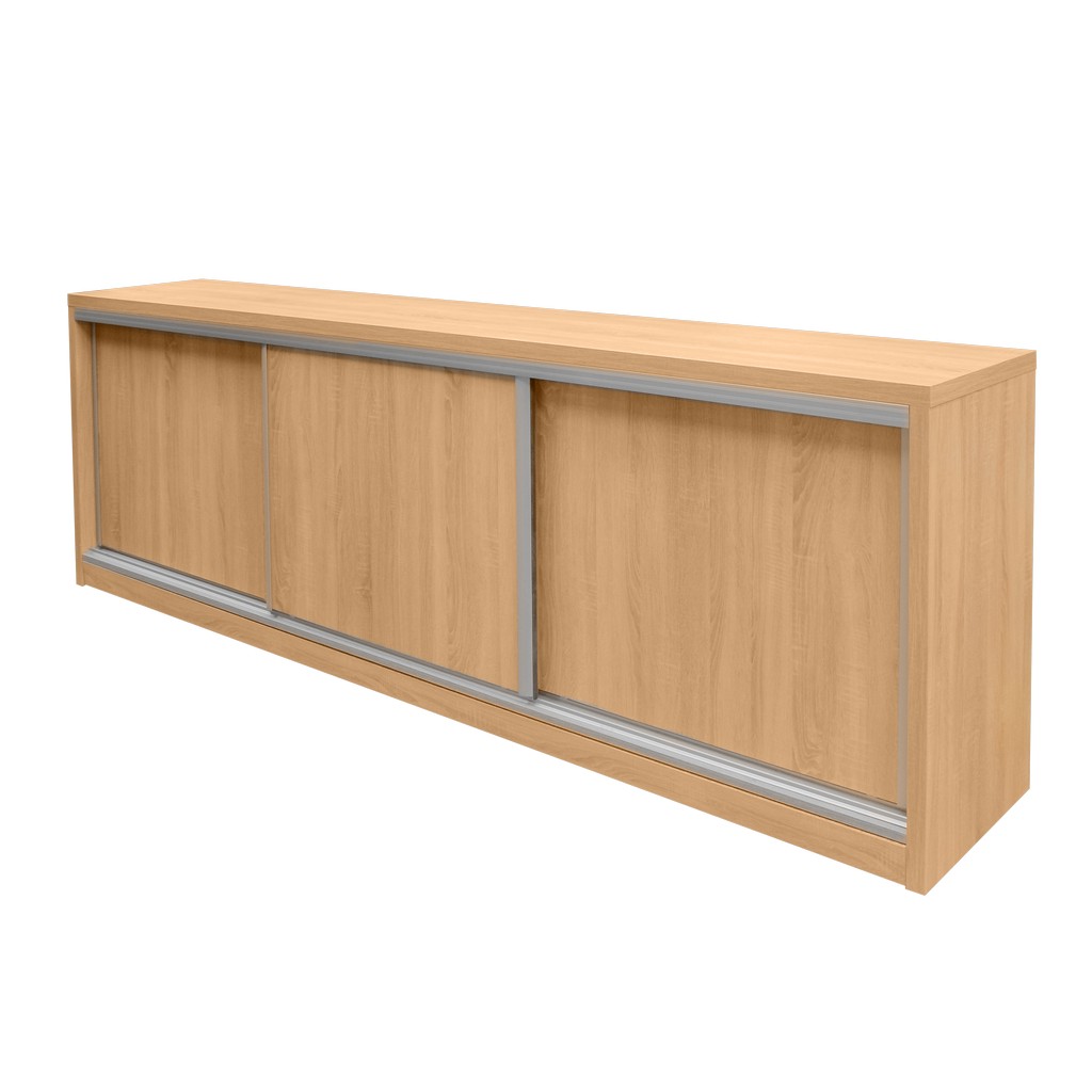 Mega-M L-280 credenza ufficio scorrevole sonoma 280cm