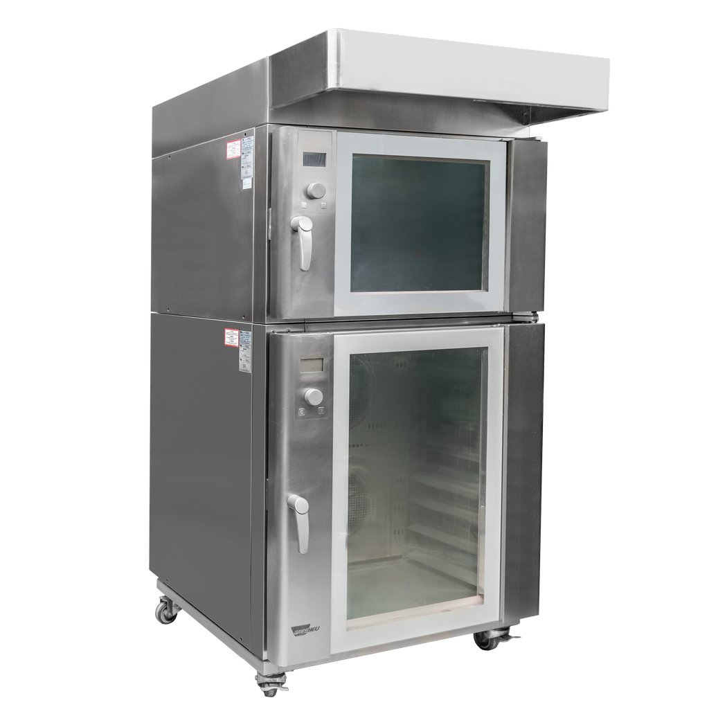 Wiesheu forno misto convezione-vapore con cappa inox