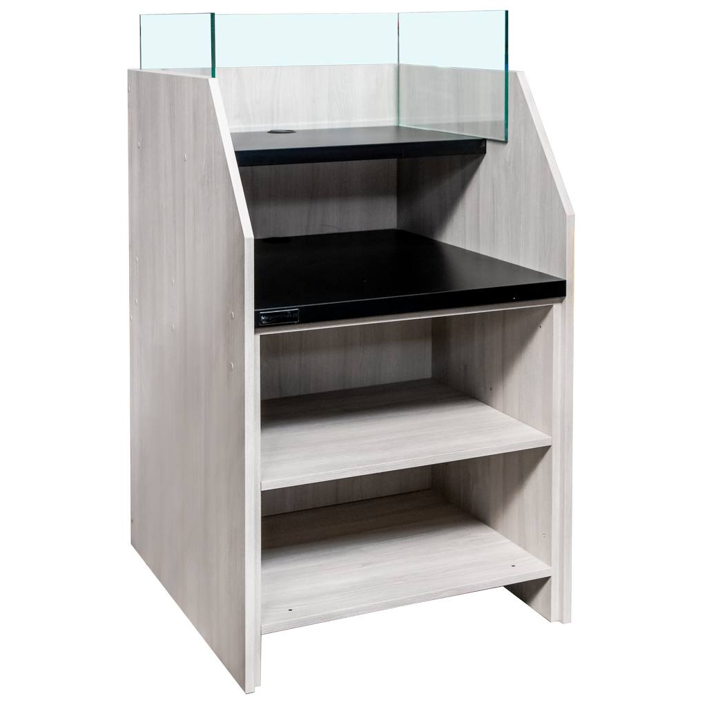 Mega-M 70x80x134 cm postazione hot dog acciaio