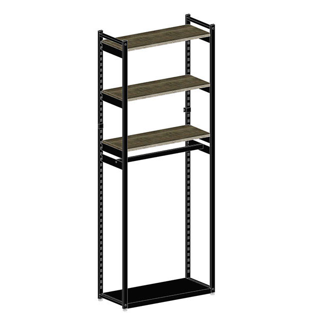 Agosistem Smart Kit 15 scaffalatura con spallette H240 cm
