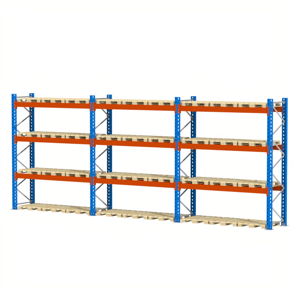 Mega-M XR Scaffale Portapallet 400x846 cm 3000 kg 36 Posti