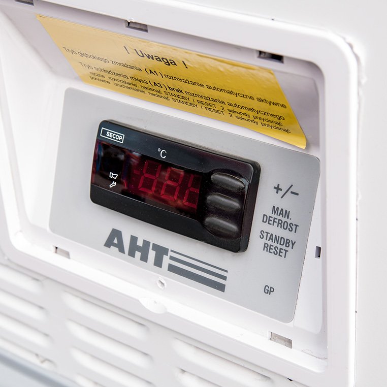 AHT Miami 250 congelatore a pozzetto bianco vetri scorrevoli