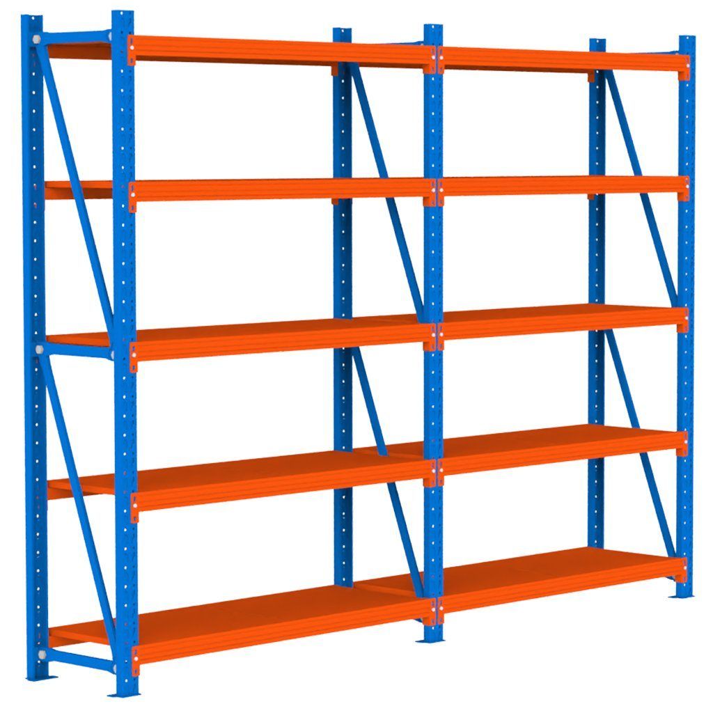 Mega-M Fortis Light 200x392,5x50 scaffale 10 ripiani 200 kg