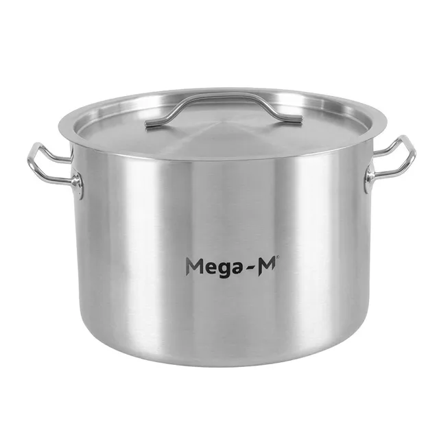 Mega-M Standard 17L pentola acciaio inox con coperchio