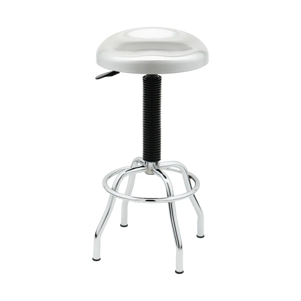 Seville Classics sgabello da lavoro inox regolabile 300 lb