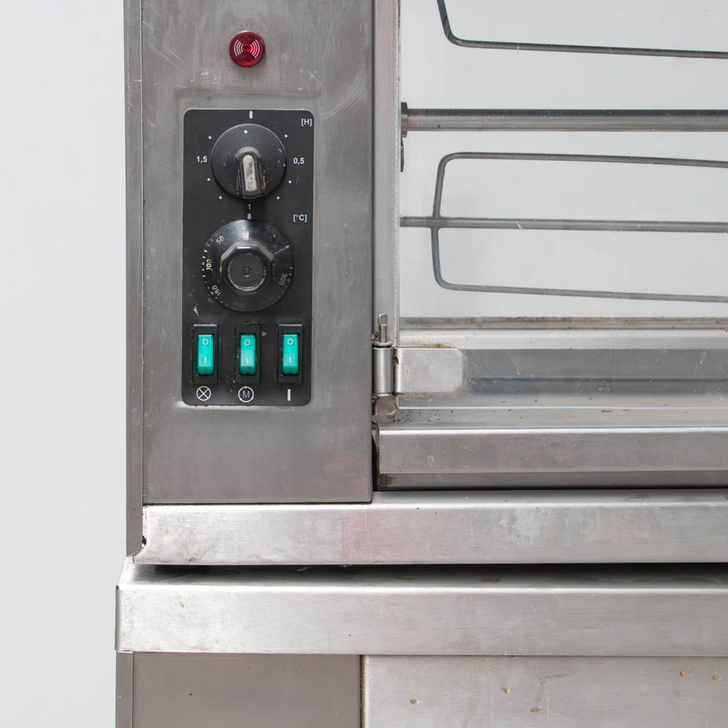 Gastro-Tar OGE-06 + SO-6 girarrosto elettrico 6 polli