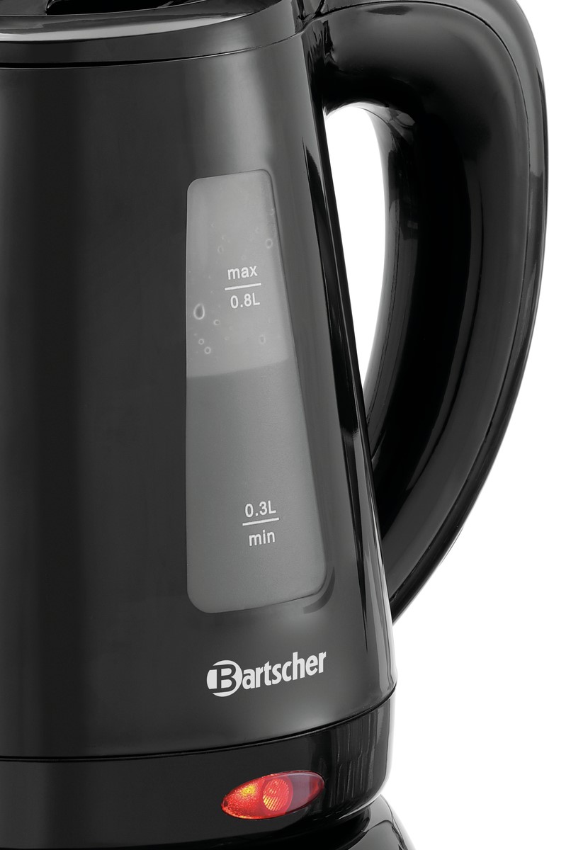 Bartscher 200108 bollitore elettrico nero 0,8 L 1200 W