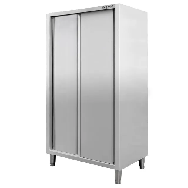 Mega-M armadio inox 2 ante scorrevoli 100x60x200 cm