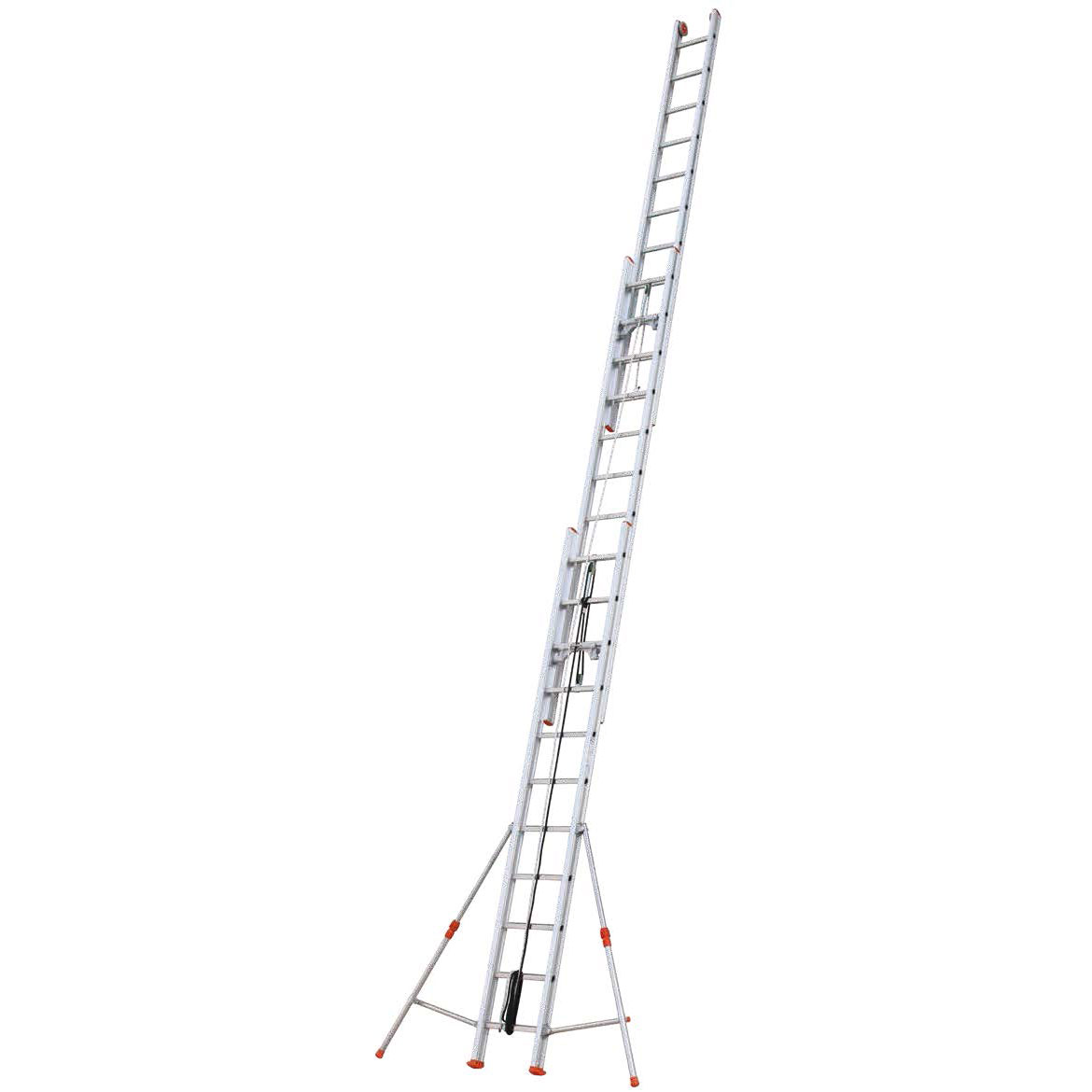 Roller scala sfilabile con fune magazzino